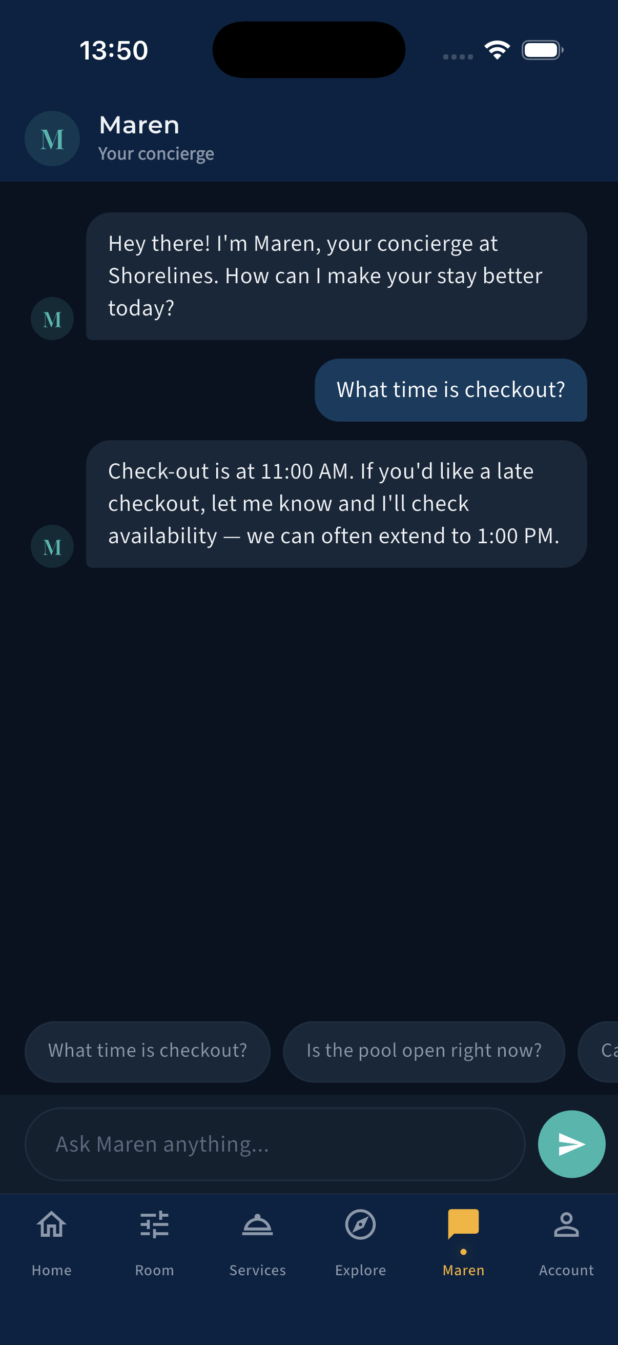App screenshot