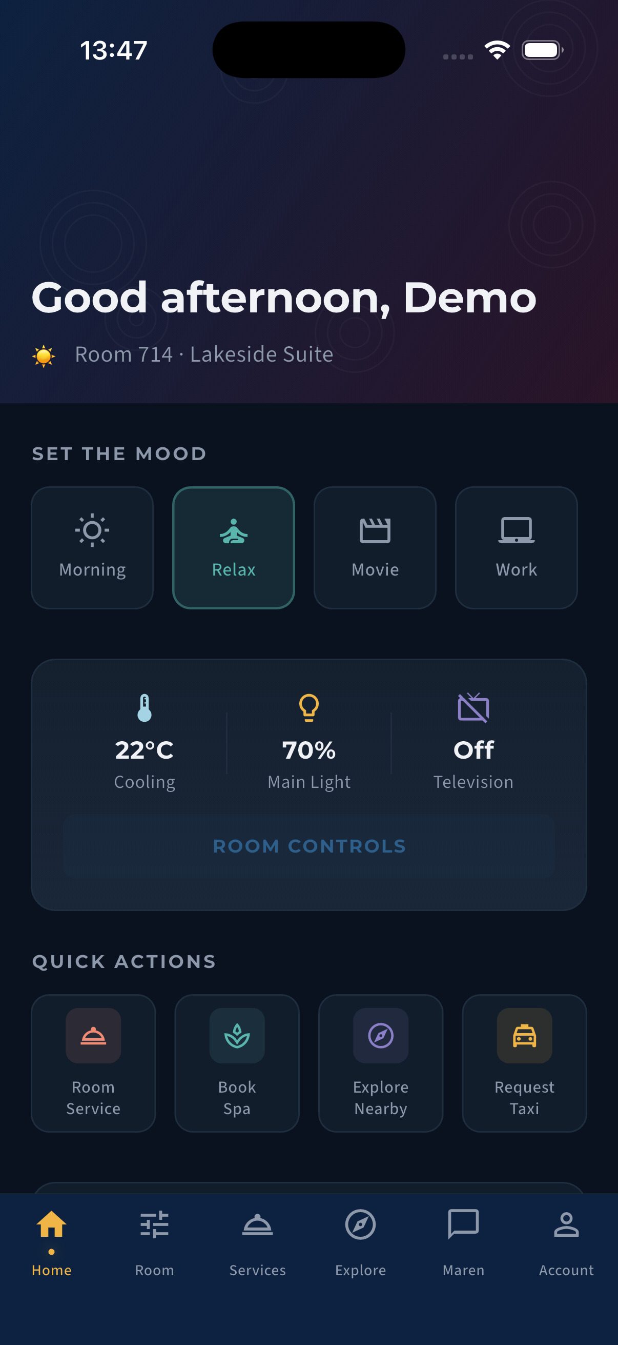 App screenshot